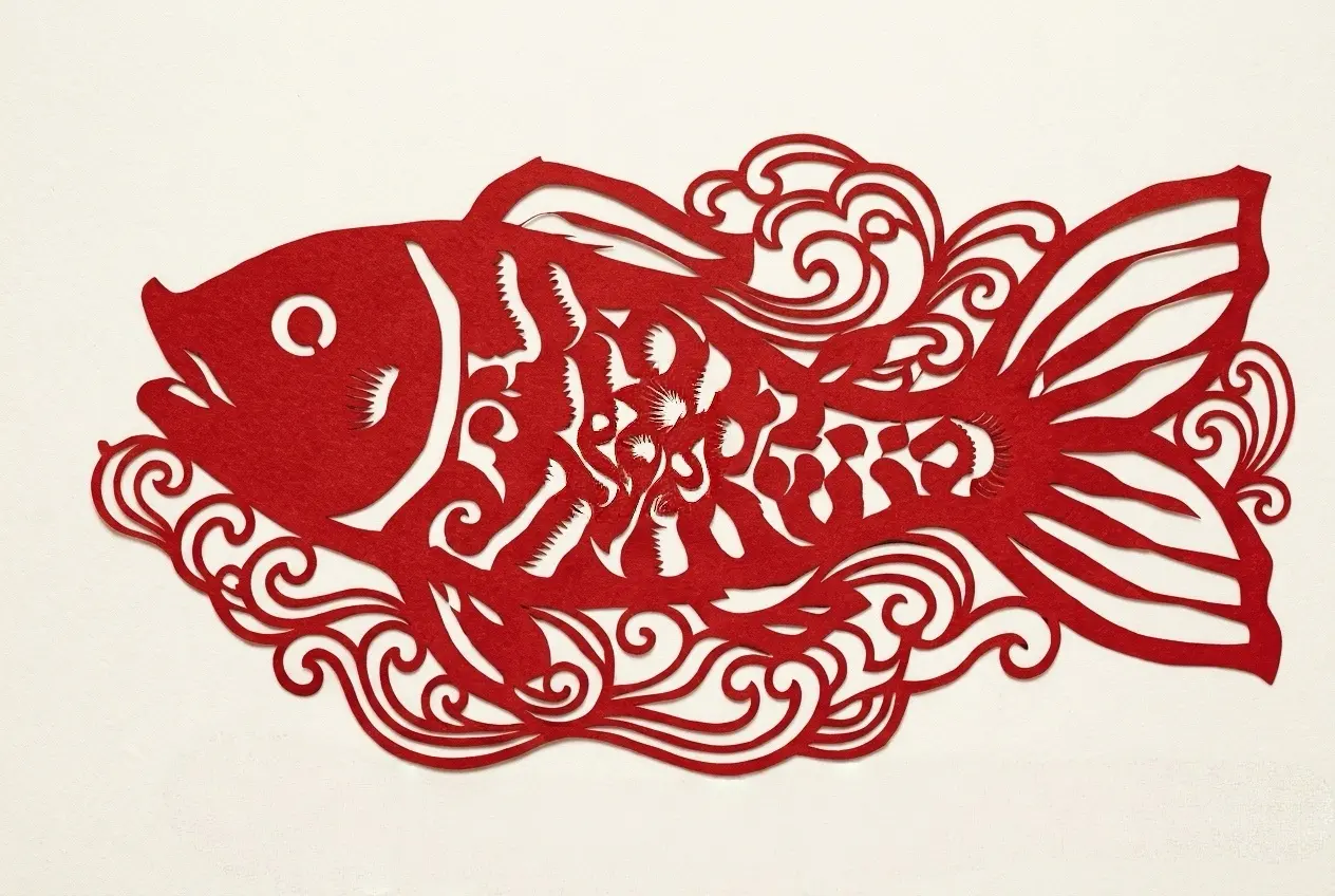 Fish Good-Luck Card